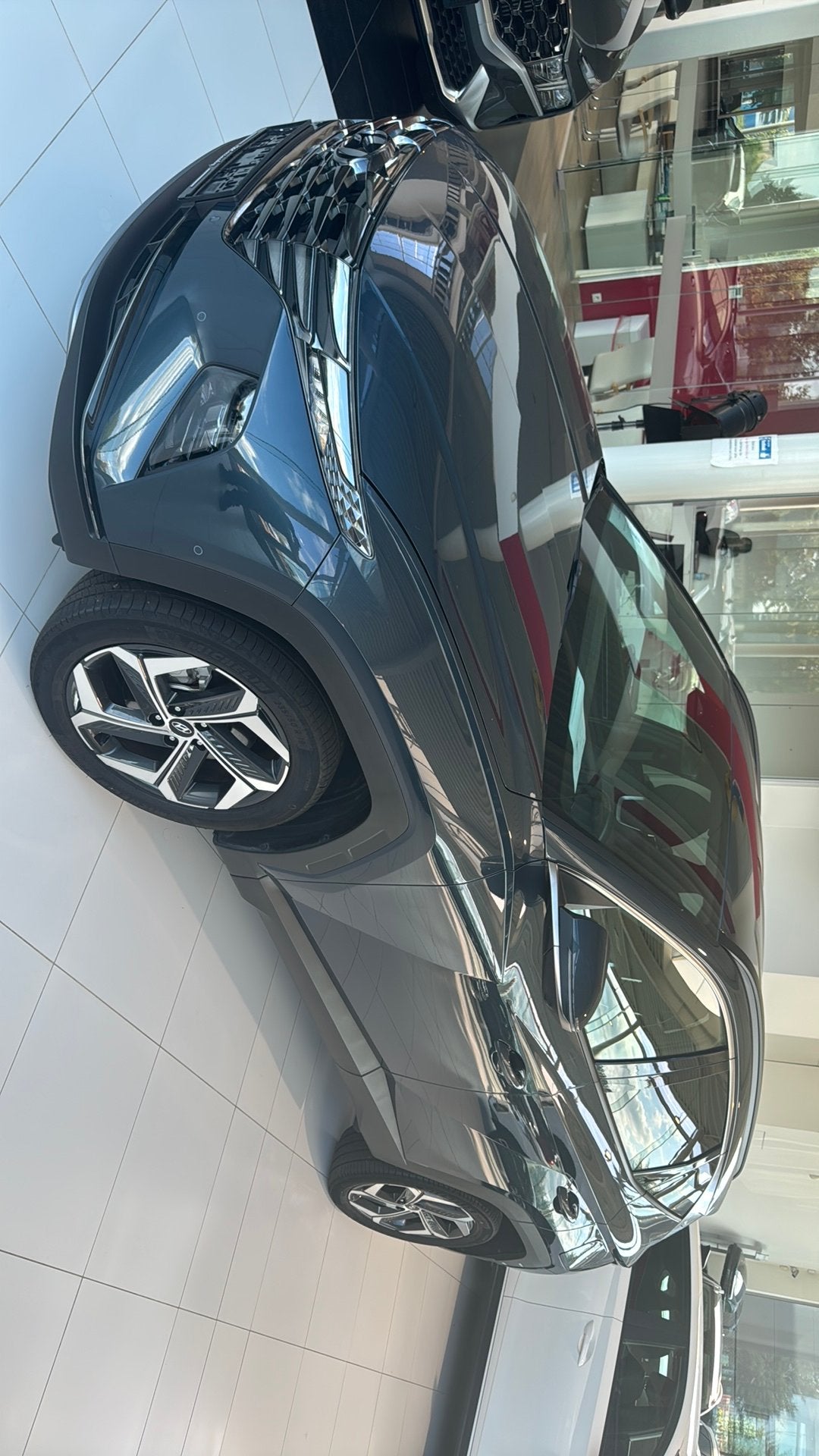 Hyundai Tucson Shine Hybrid Automatic, Autos, Cuir, Euro 6, Phares entièrement LED, Noir
