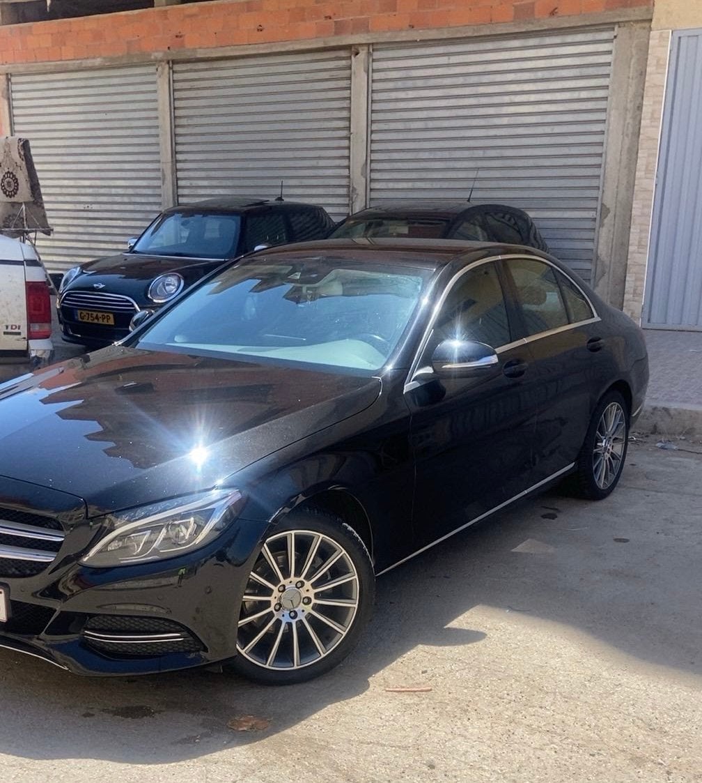 Mercedes c220 2.2 bluetec, Achterwielaandrijving, 4 cilinders, Leder en Stof, Zwart