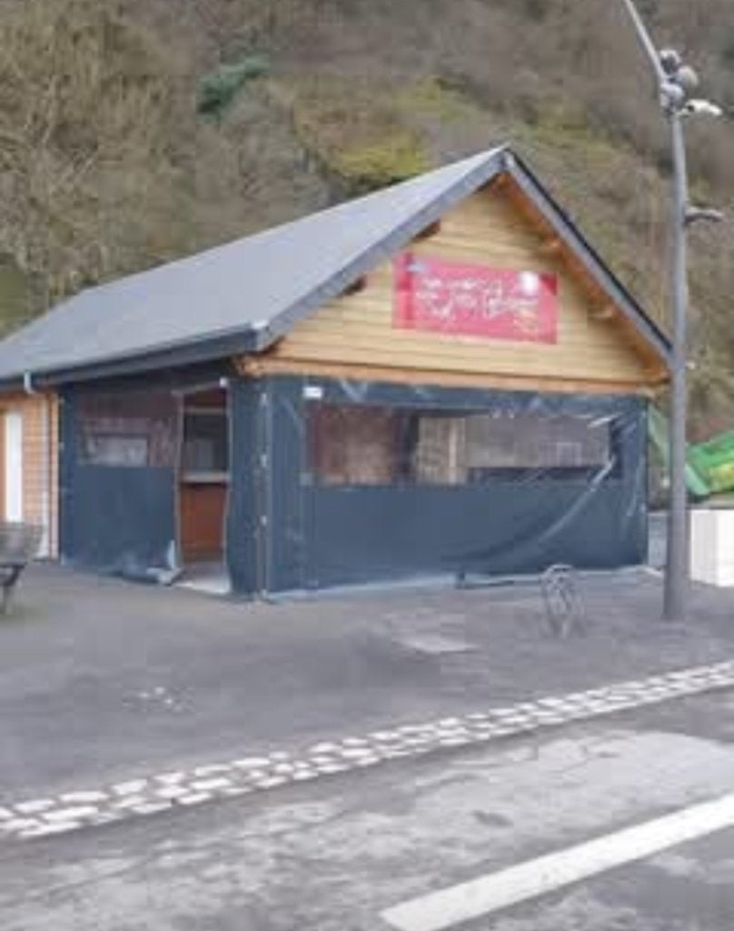 Bâche pour terrasse, Caravanes & Camping, Enlèvement, Comme neuf
