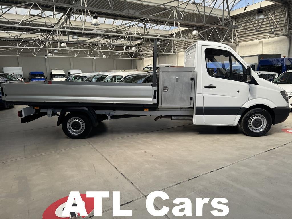 Mercedes-Benz Sprinter Lichte Vracht | 60.000km | Open Laadb, Auto's, Euro 5, Gebruikt, 4 cilinders, Wit