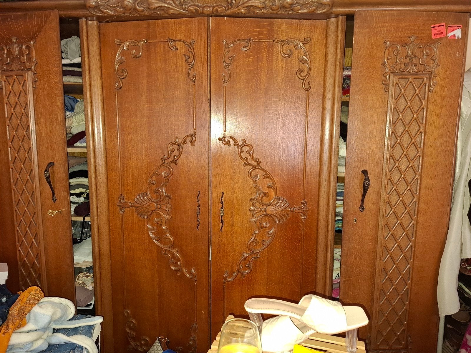 Antieke kledingkast, Ophalen of Verzenden