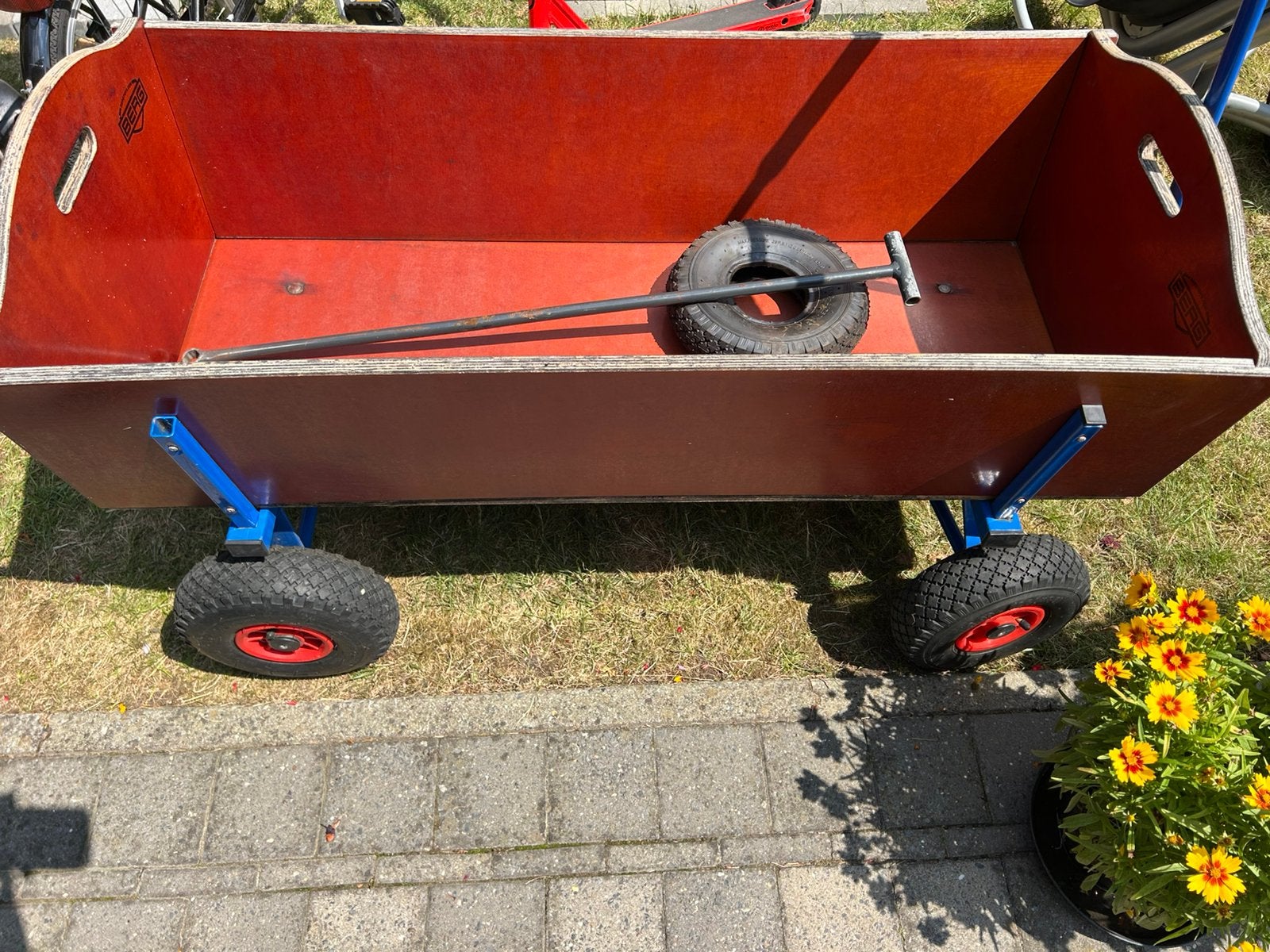 Bolderkar :BERG XL, Caravanes & Camping, Chariots, Enlèvement, Utilisé