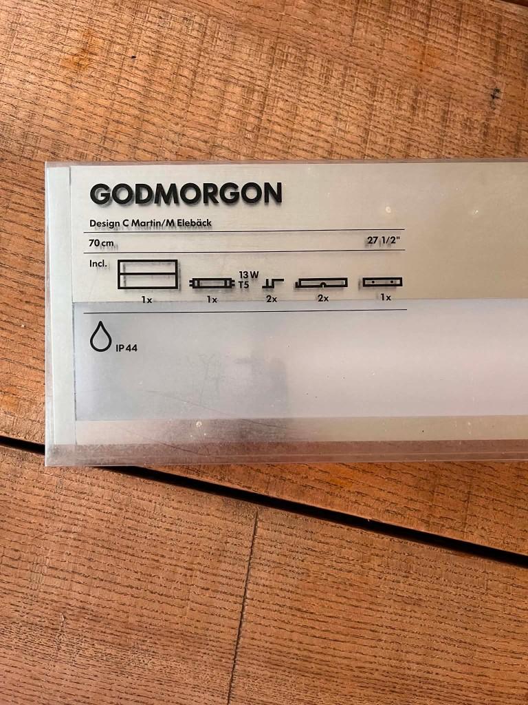Godmorgen Ikea non ouvert Lampe, Maison & Meubles, Salle de bain | Meubles de Salle de bain, Neuf, Autres types, 50 à 100 cm, Enlèvement ou Envoi