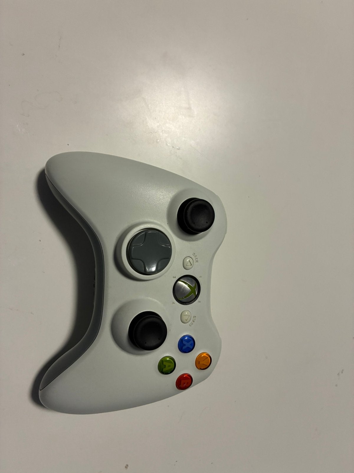 Xbox 360 Draadloze Controller - Wit, Ophalen of Verzenden, Zo goed als nieuw