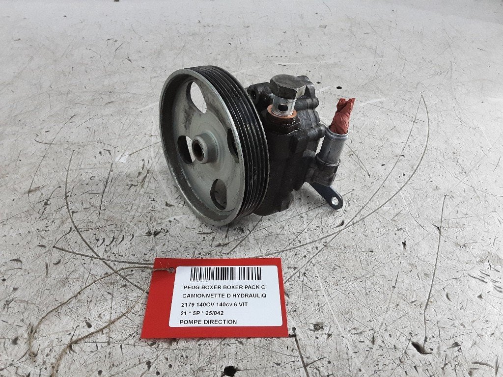 POMPE DE DIRECTION Peugeot Boxer (U9) (9805820980), Mevr. I. Hauben, Utilisé, Rue de l'Espoir 34 34
4030  GRIVEGNÉE, BE, Info@Collignon.be
