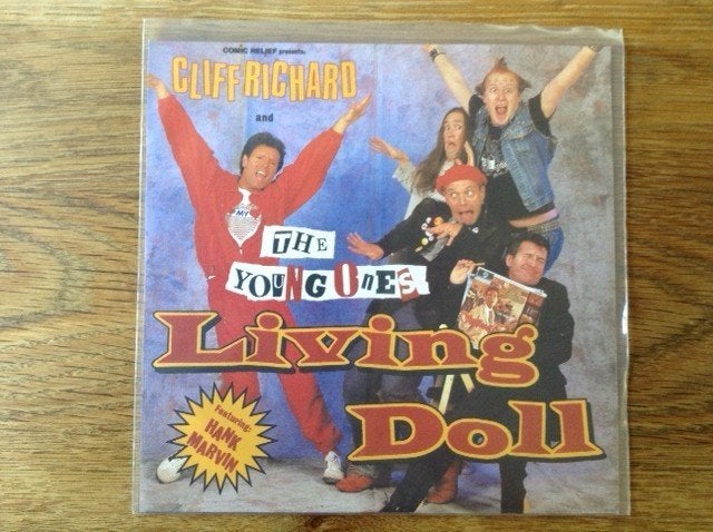 single cliff richard and the young ones feat. hank marvin, 7 inch, Ophalen of Verzenden, Fotohoes, Pop