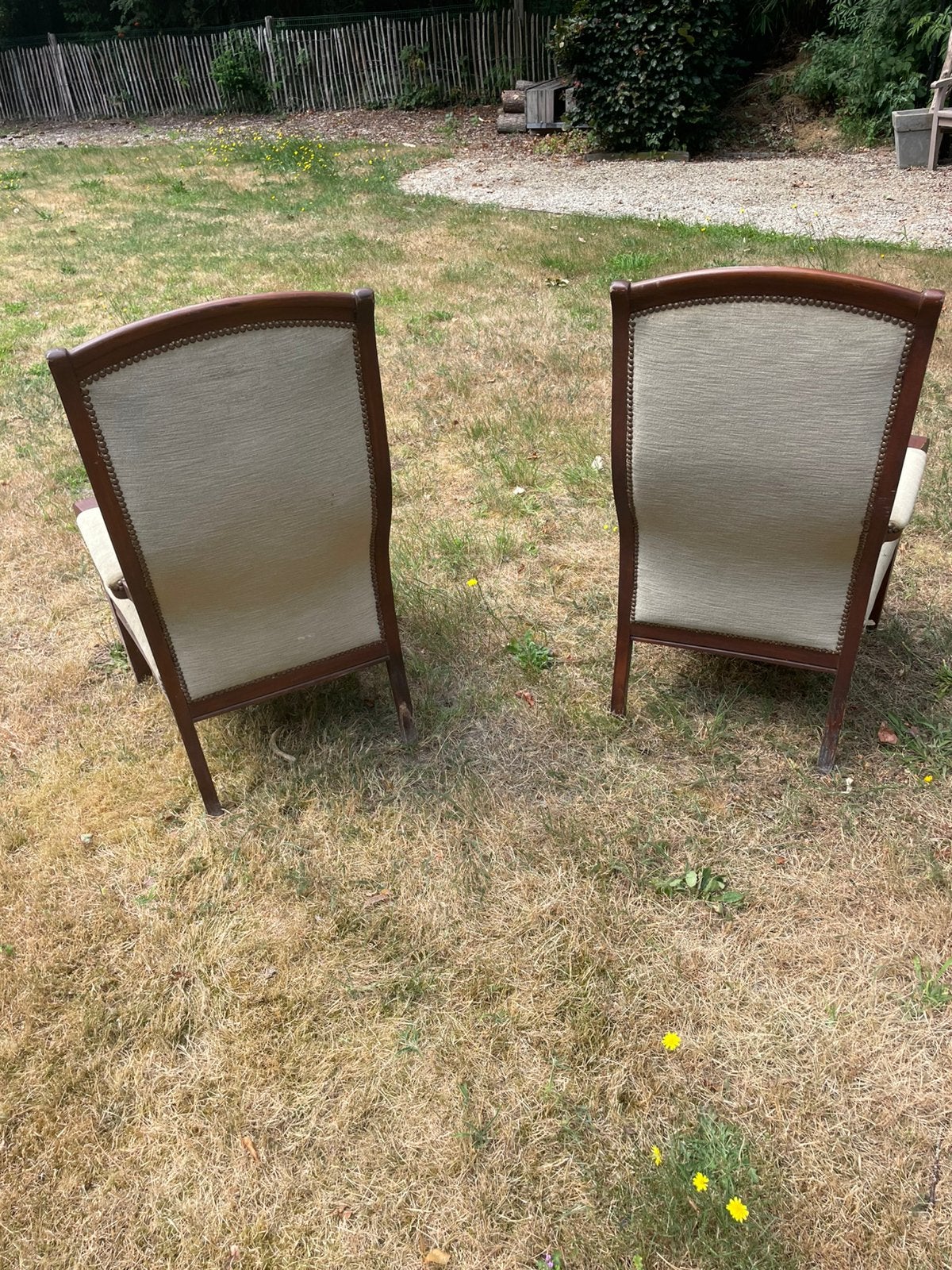 2 prachtige oude stoelen, Ophalen