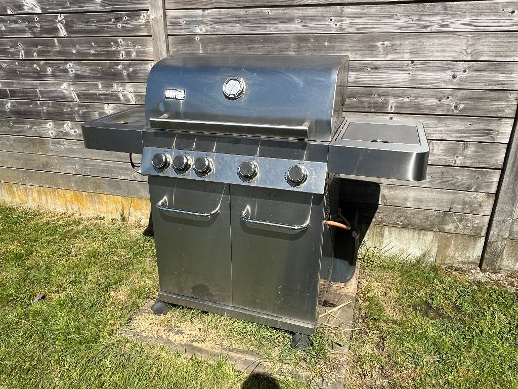 RVS Gasbarbecue, Tuin en Terras, Gasbarbecues, Ophalen, Gebruikt, Central park