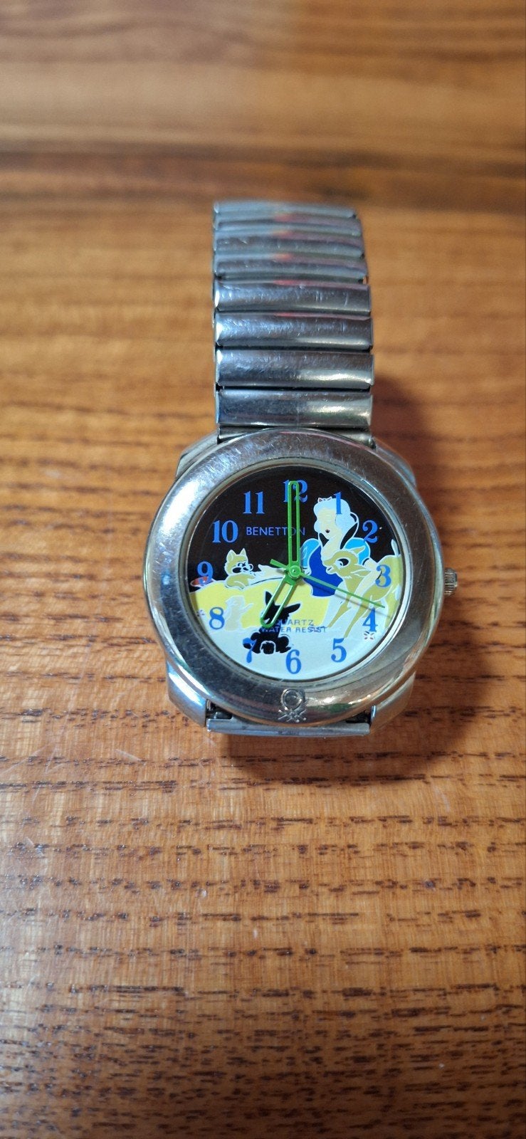 horloge united collers of benniton, Montre-bracelet, Enlèvement ou Envoi, Bulova, Acier