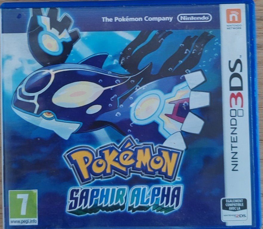 Jeux 3DS POKEMON Saphir Alpha, Ophalen of Verzenden, Gebruikt