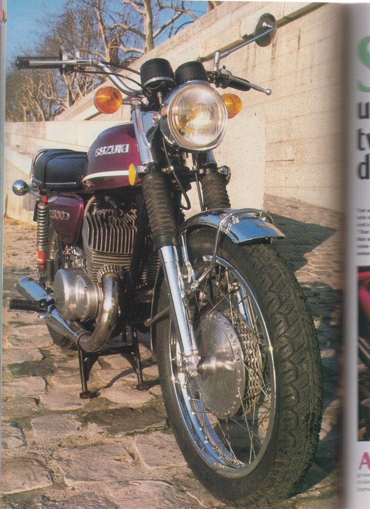 Moto Suzuki T500 collection, Verzenden, Gelezen
