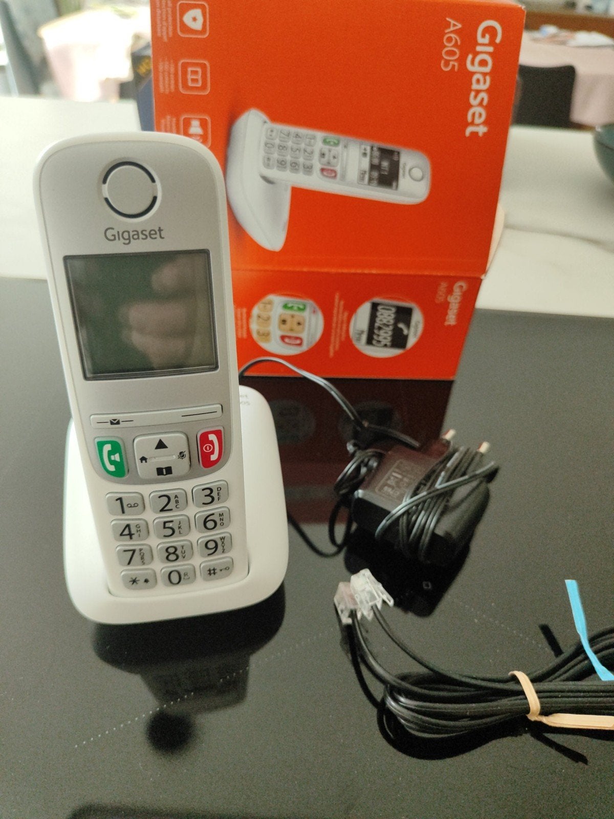 Draadloze telefoon Gigaset A605, Telecommunicatie, Ophalen, Zo goed als nieuw