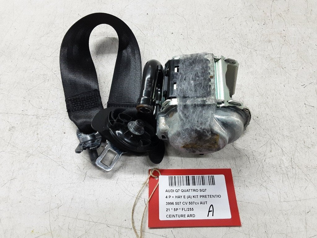 CEINTURE DE SECURITE ARRIERE DROITE Audi SQ7 (4MB / 4MG), Mevr. I. Hauben, Audi, Utilisé, Rue de l'Espoir 34 34
4030  GRIVEGNÉE, BE