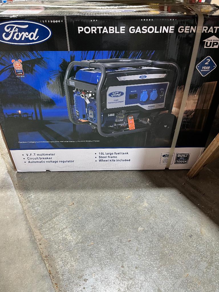 Stroomgroep Ford, Bricolage & Construction, Générateurs, Enlèvement, Neuf, Moins de 5 kVA, Essence