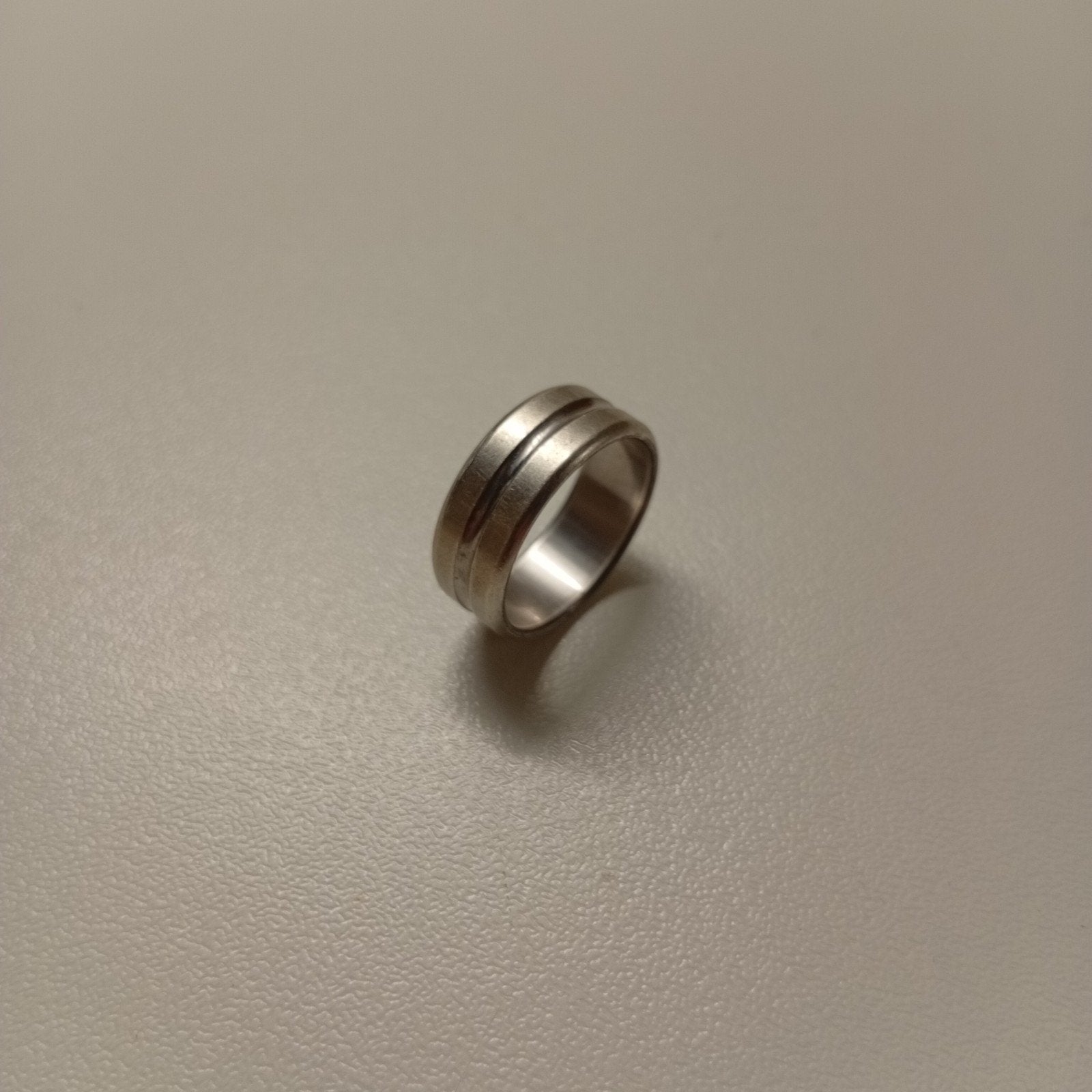 Massief 925 zilver ring | 19 mm | 7,06 gram, Handtassen en Accessoires, Ringen, 19 tot 20, Ophalen of Verzenden, Zo goed als nieuw