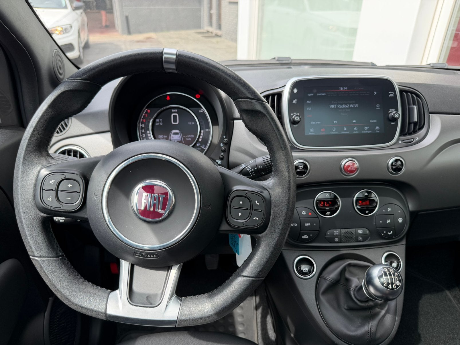 Fiat 500 1.0i Look sport - PDC - Aut. Climatisation, Argent ou Gris, Achat, Euro 6, Entreprise