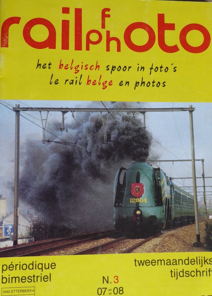 Rail(ph)foto nr.3  7-8/1985, Ophalen of Verzenden, Zo goed als nieuw, Trein, Boek of Tijdschrift
