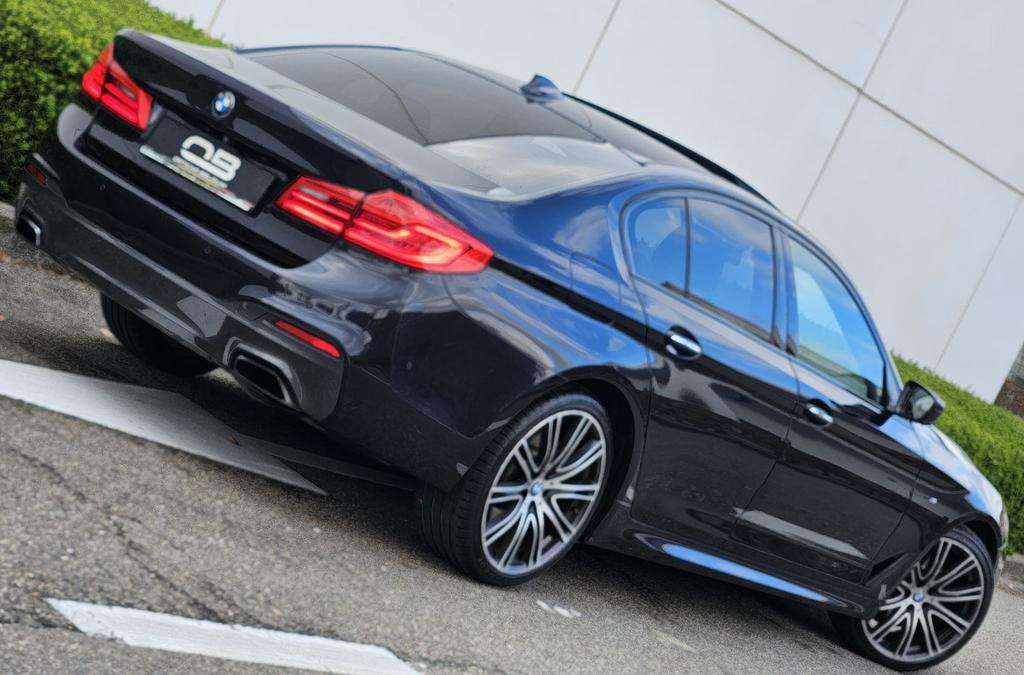 *** Bmw 520 d - M Pack - 2018 - Full option - Garantie ***, Automaat, 1995 cc, Blauw, 140 kW