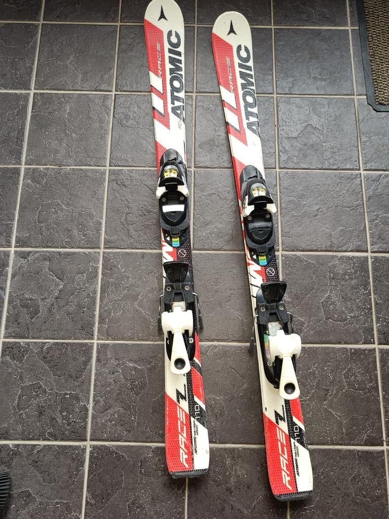 kinderski's 110 /140 cm, Sport en Fitness, Ophalen, Gebruikt, 100 tot 140 cm, Atomic