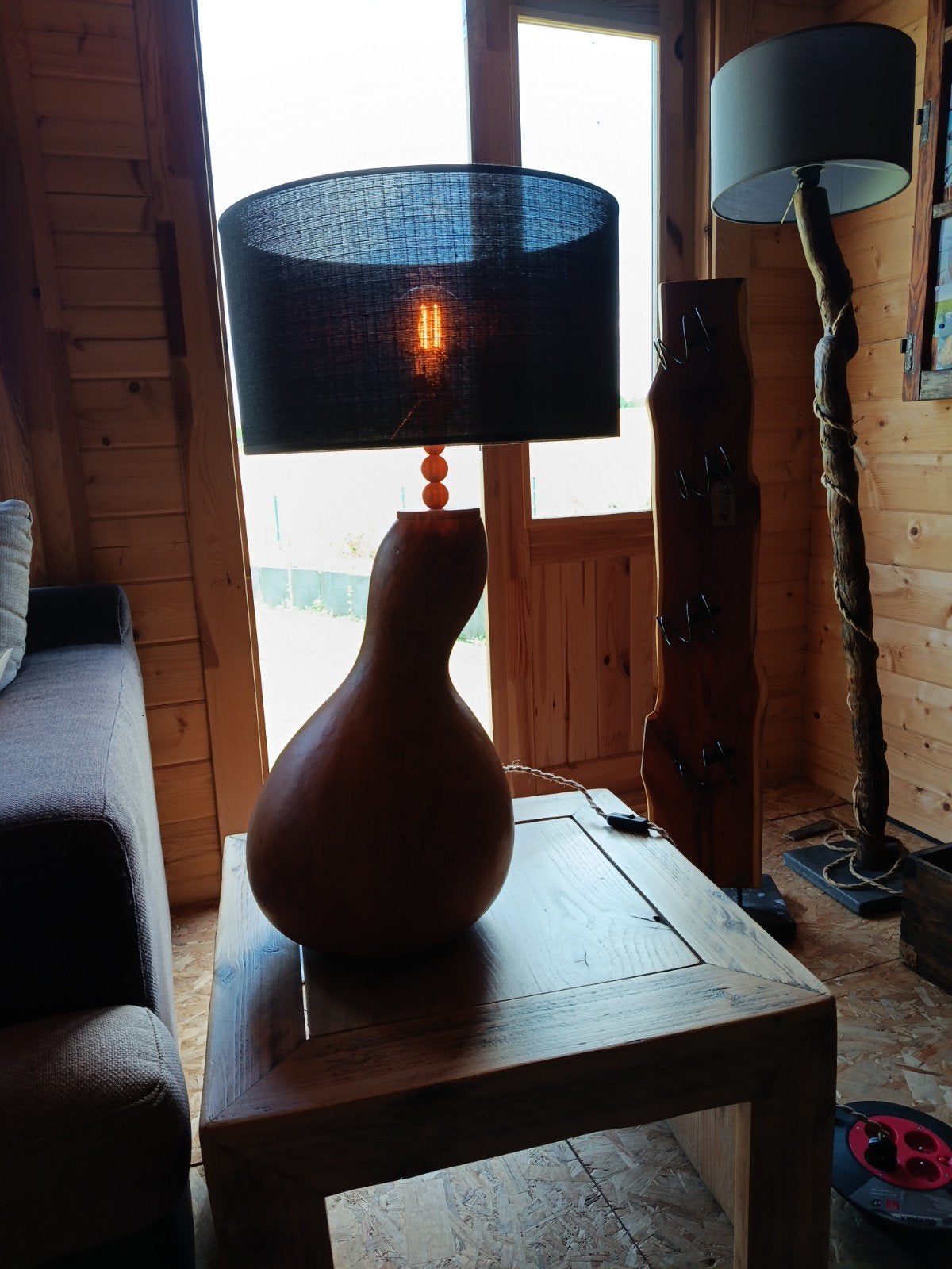Artisanaal lamp, Ophalen