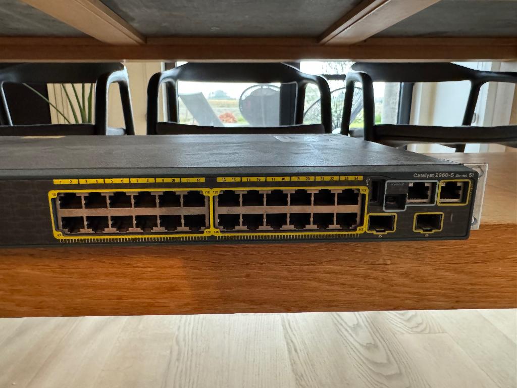 Cisco Catalyst WS-C2960S-24TS-S Switch, Ophalen of Verzenden, Gebruikt
