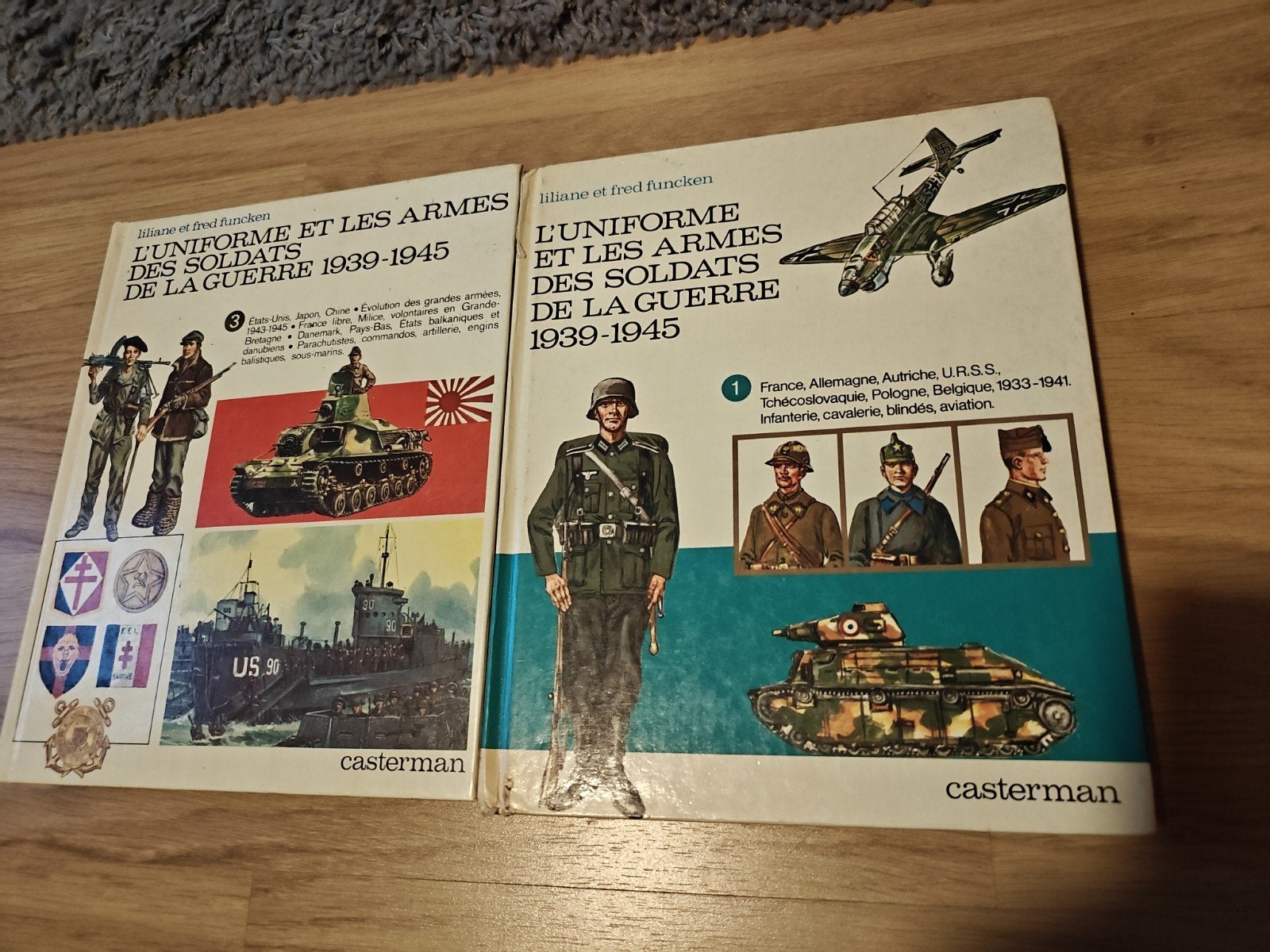 L'unifome er les armes des soldaten de la guerre 39-45, Boeken, Ophalen of Verzenden