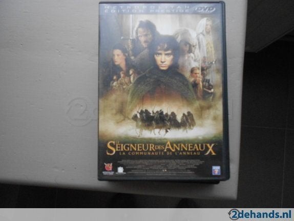 2 originele dvd's Le seigneur des anneaux, Cd's en Dvd's, Dvd's | Tv en Series, Gebruikt, Ophalen of Verzenden, Engels, Actie en Avontuur