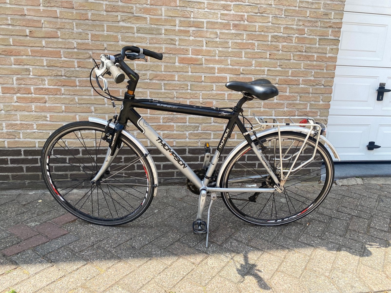Herenfiets THOMPSON met versnellingen, Ophalen