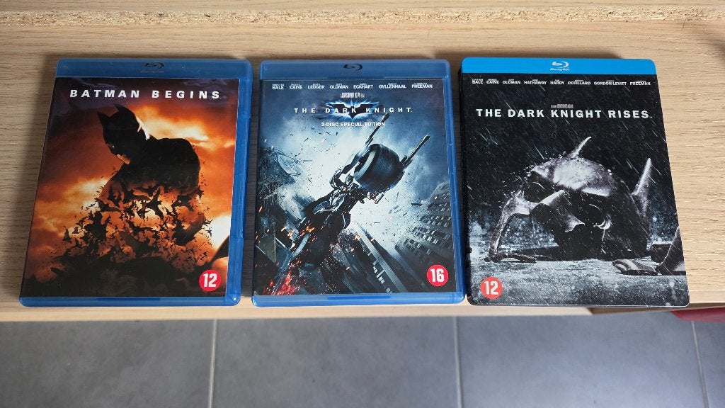 Batman dark knight trilogy bluray, CD & DVD, Blu-ray, Action, Enlèvement ou Envoi, Film, Comme neuf
