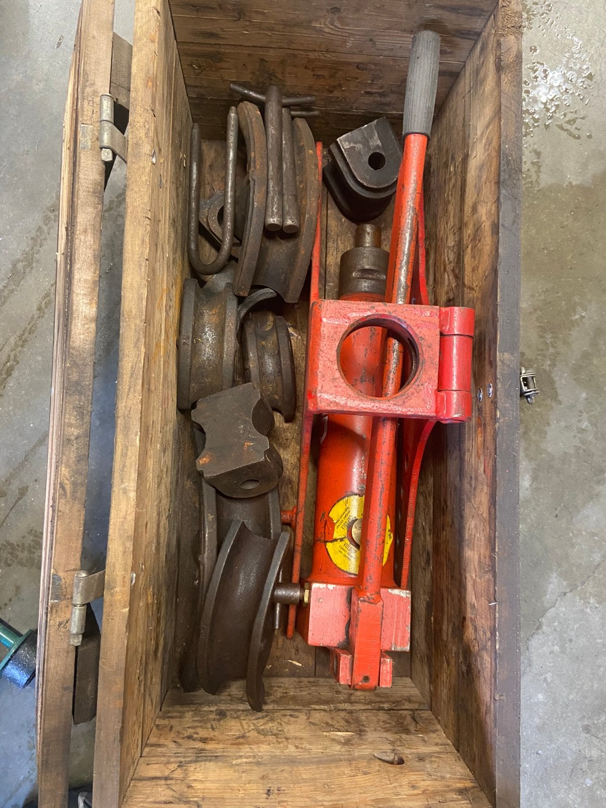 Ridgid plooipomp, Ophalen, Zo goed als nieuw