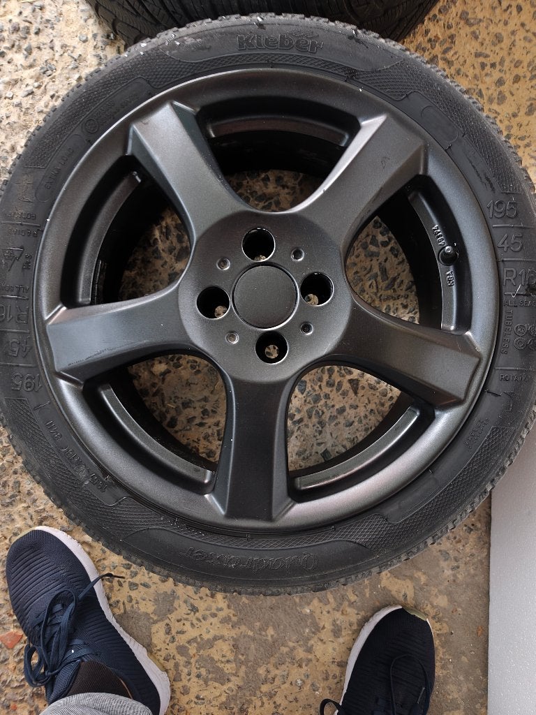 Jantes fiat 500 en 16 pouces avec capteur de pression, Pneus hiver, 16 pouces, Véhicule de tourisme, Enlèvement
