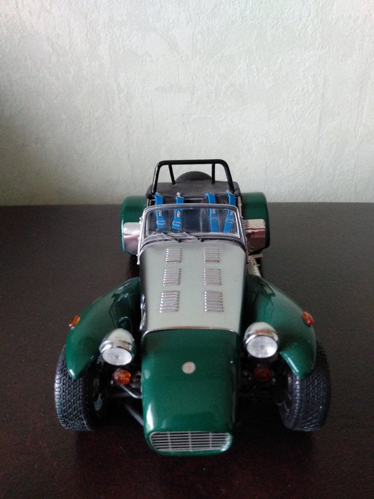 CATERHAM SUPER SEVEN, Hobby en Vrije tijd, Ophalen of Verzenden, Zo goed als nieuw, Auto, Kyosho
