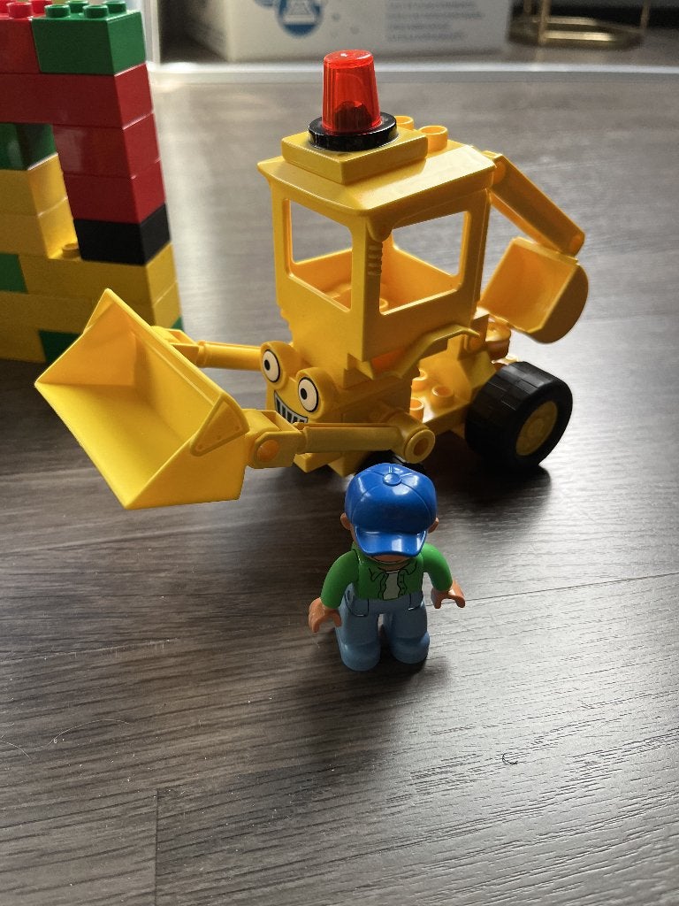duplo bob de bouwer kraanwagen, Ophalen, Gebruikt, Duplo