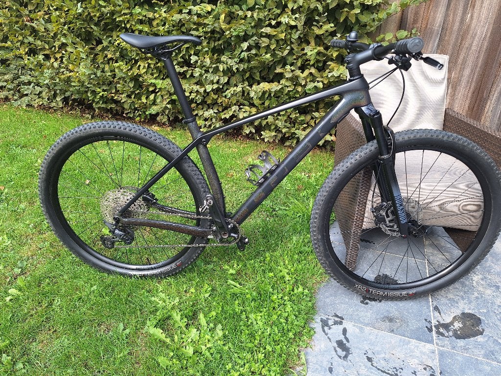 MTB trek procaliber maat L volledig carbon, Fietsen en Brommers, Ophalen, Heren, Zo goed als nieuw, Schijfrem