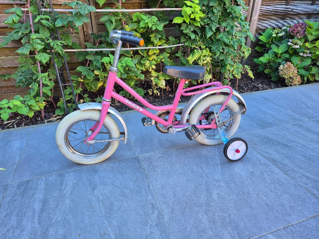 kinderfiets Toppy, Ophalen, Terugtraprem, Zijwieltjes, Gebruikt