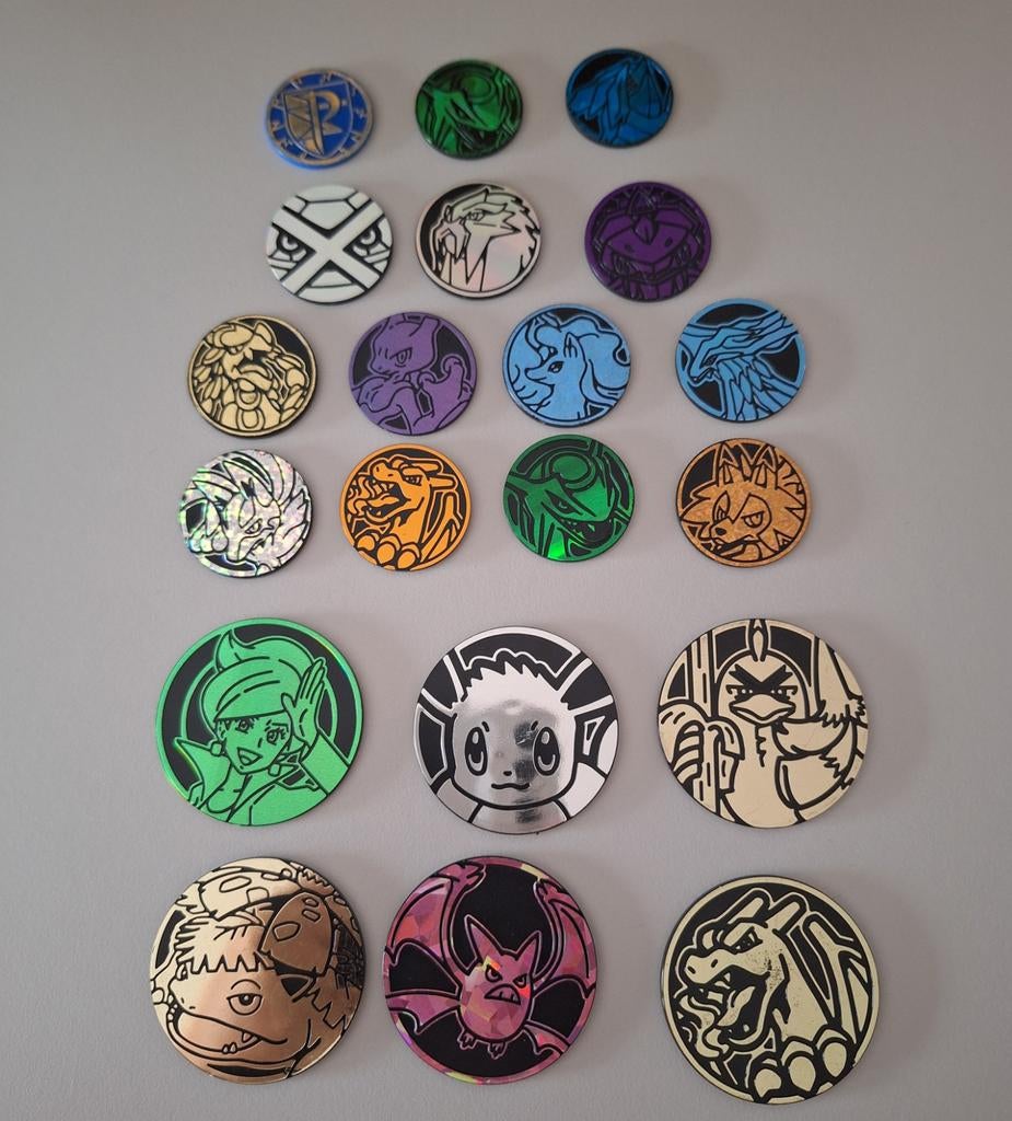 Munten Pokemon Pokémon munt coin coins verzamel, Ophalen of Verzenden