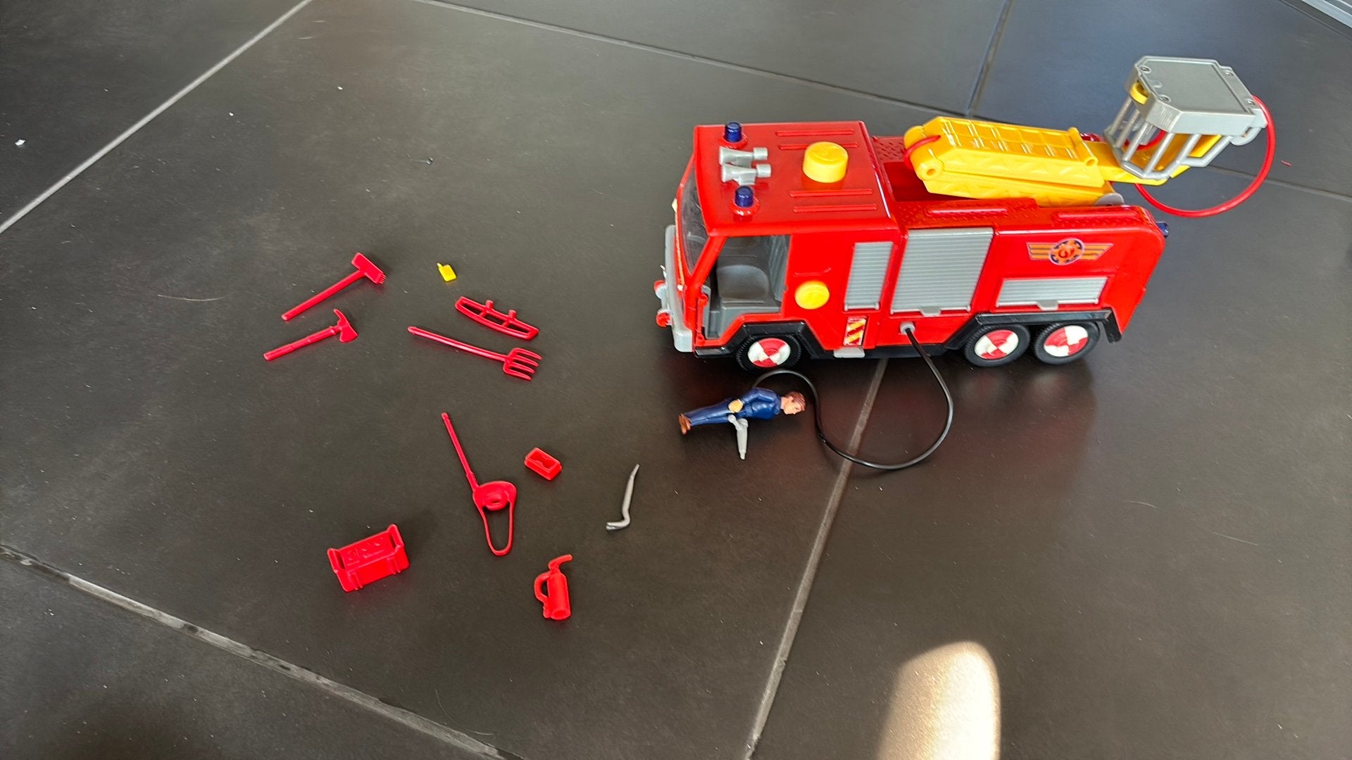 Brandweerman Sam, Ophalen, Zo goed als nieuw, Auto