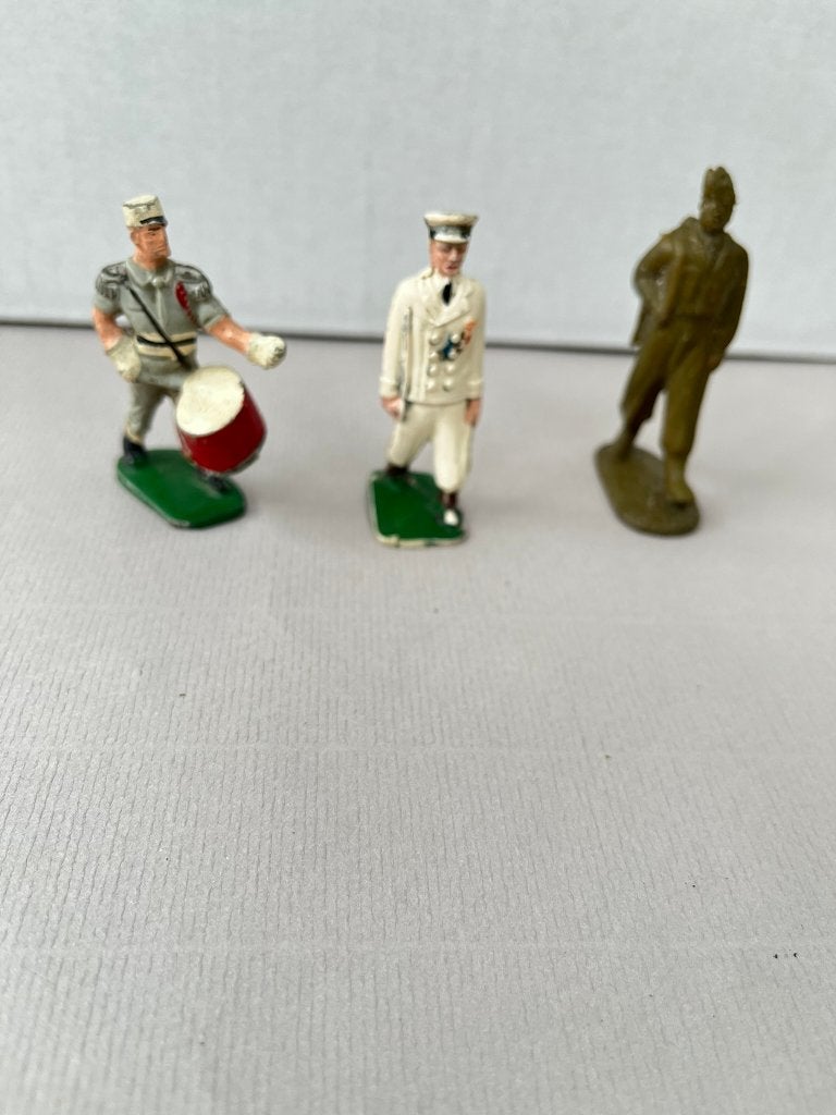 soldats d'époque, batteur militaire, officier, vers 1950/70, Collections, Enlèvement ou Envoi, Utilisé