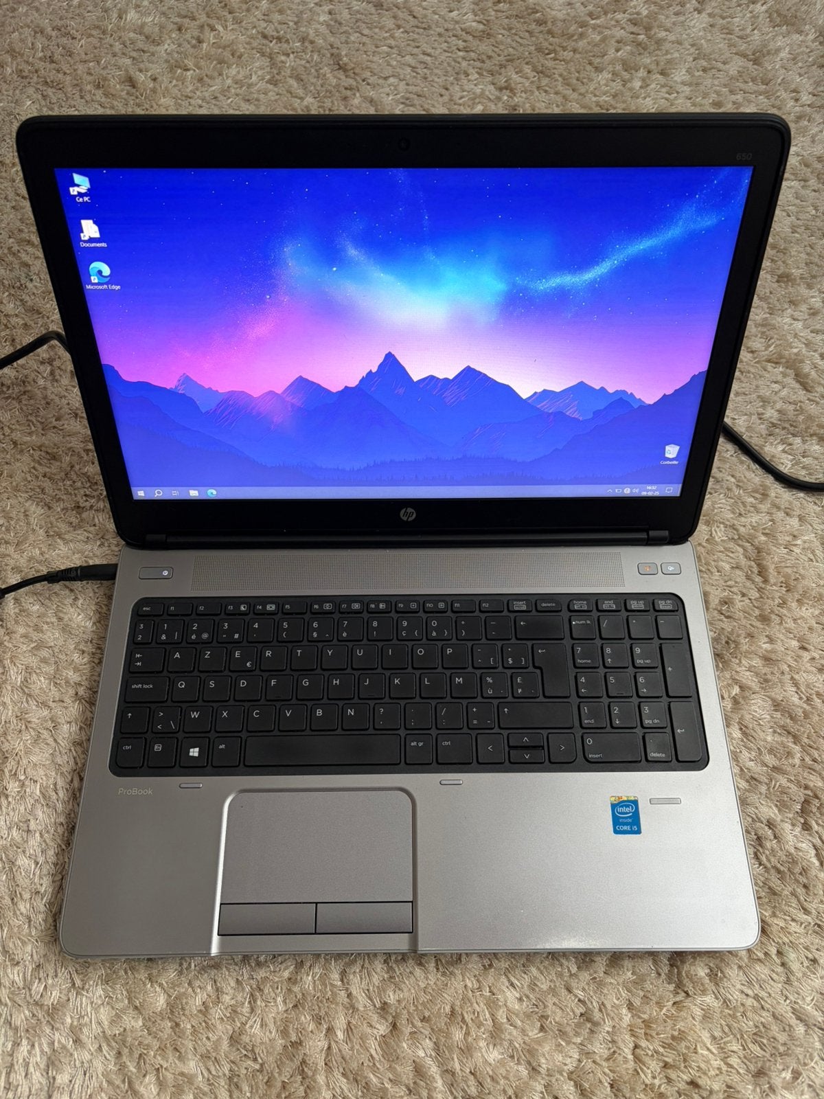 PC Portable HP ProBook 650 G1 - Intel i5 / 8Go / SSD 256Go, 8 GB, Utilisé, SSD, Azerty