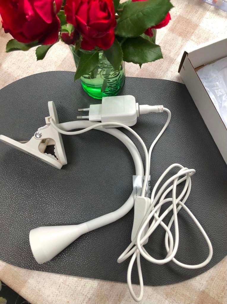 Lampe à pince LED IKEA NÄVLINGE, Ophalen of Verzenden, Zo goed als nieuw