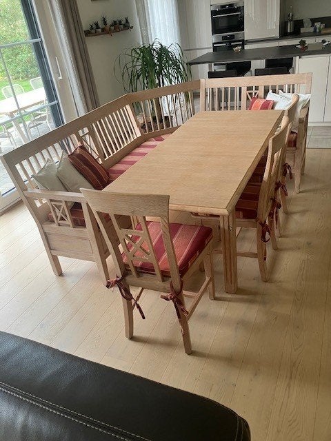 Ensemble de meubles de salle à manger, Maison & Meubles, Enlèvement, Comme neuf, Classique, 4 à 6 chaises