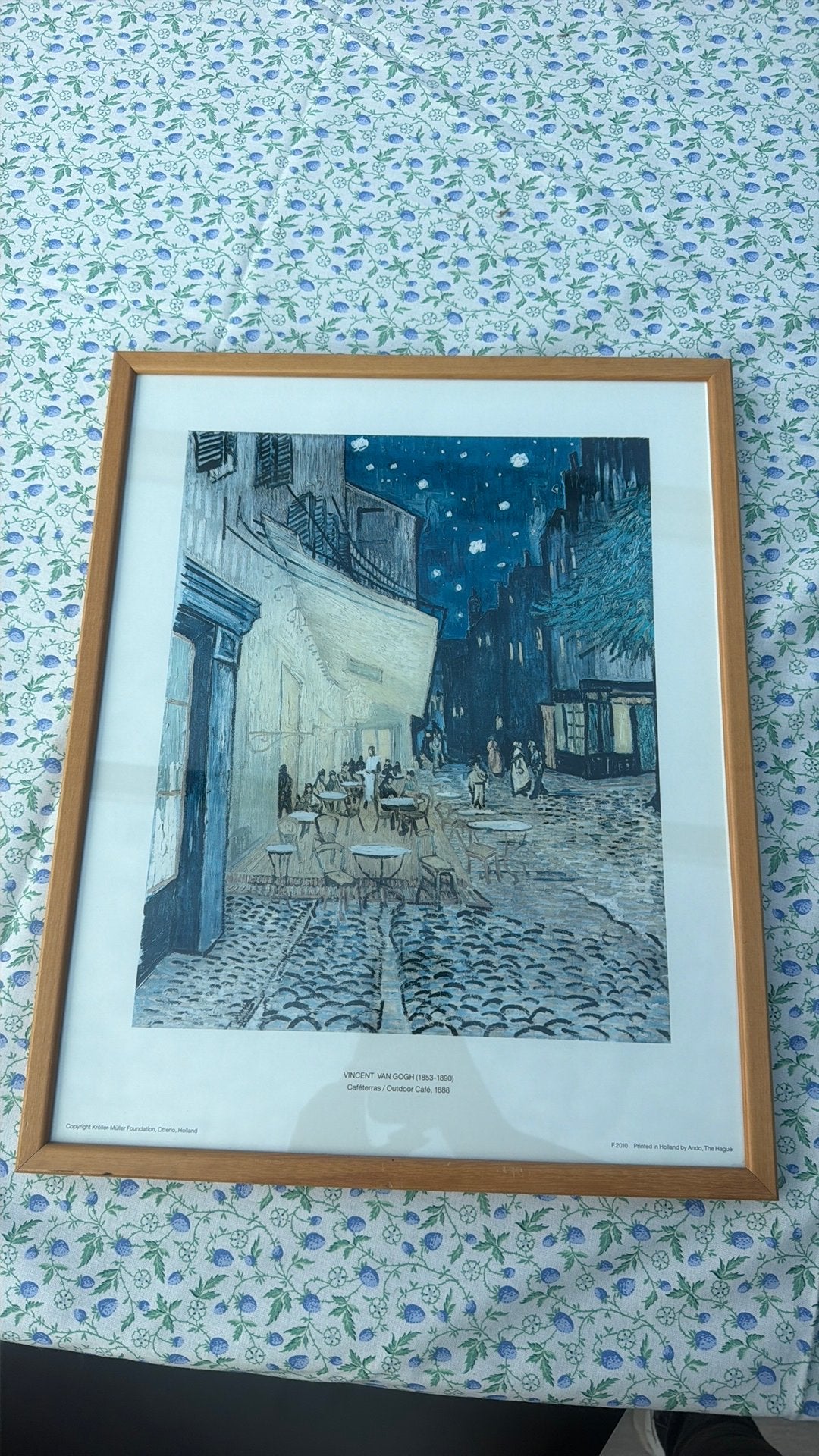 VINCENT VAN GOGH, Antiquités & Art, Enlèvement