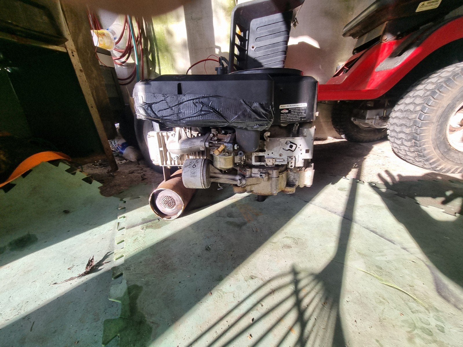 moteur 16hp tracteur tondeuse, Jardin & Terrasse, Enlèvement