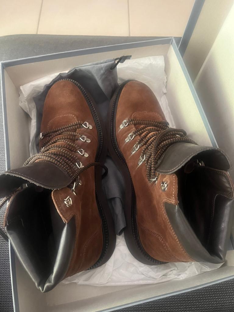 Hogan H271 Route Hiking Boots Daim Marron – Très Bon État, Ophalen, Zo goed als nieuw