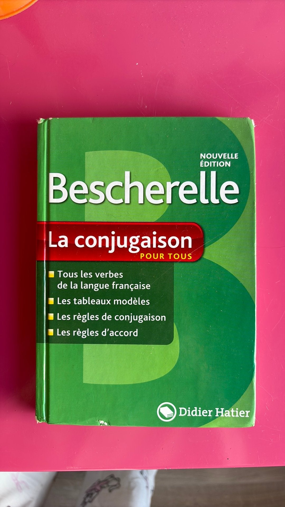 Bescherelle La conjugaison, Enlèvement ou Envoi, Utilisé