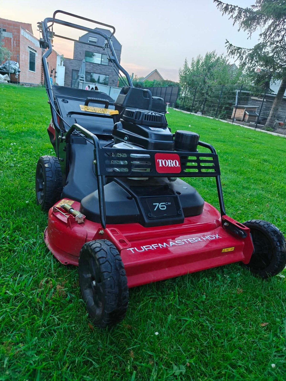 Toro turfmaster hdx 76cm grasmaaier, Tuin en Terras, Grasmaaiers, Ophalen, Cirkelmaaier, Elektrische starter, Zo goed als nieuw