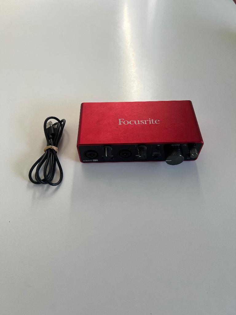 Focusrite Scarlett 2i2 3rd Gen audio interface — USB, Enlèvement ou Envoi, Comme neuf, Externe, Focusrite