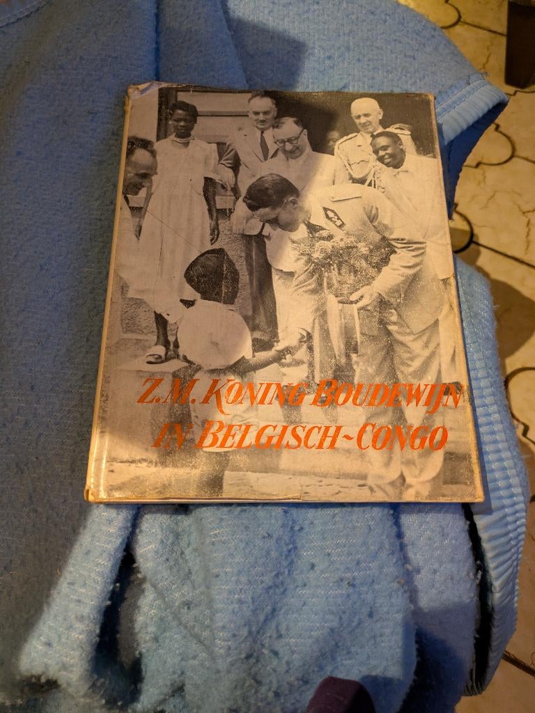 ZM koning Boudewijn in Belgisch Congo, Verzamelen, Ophalen of Verzenden, Zo goed als nieuw, Tijdschrift of Boek