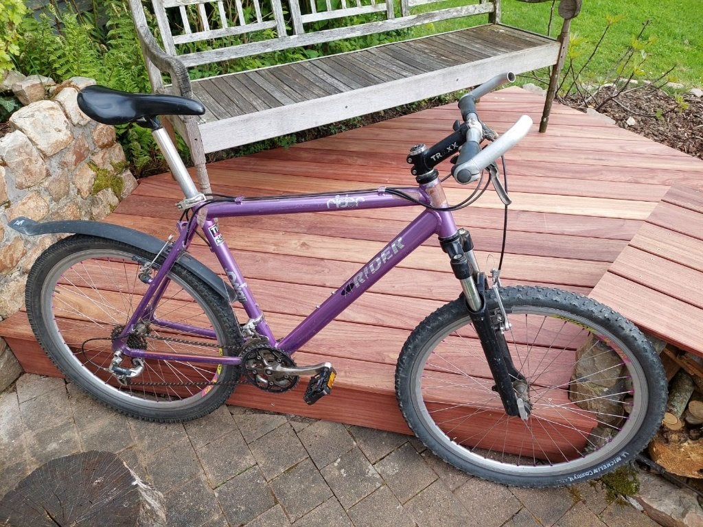 Mountainbike Rider, Fietsen en Brommers, Gebruikt, Vering, Velgrem, 49 tot 53 cm