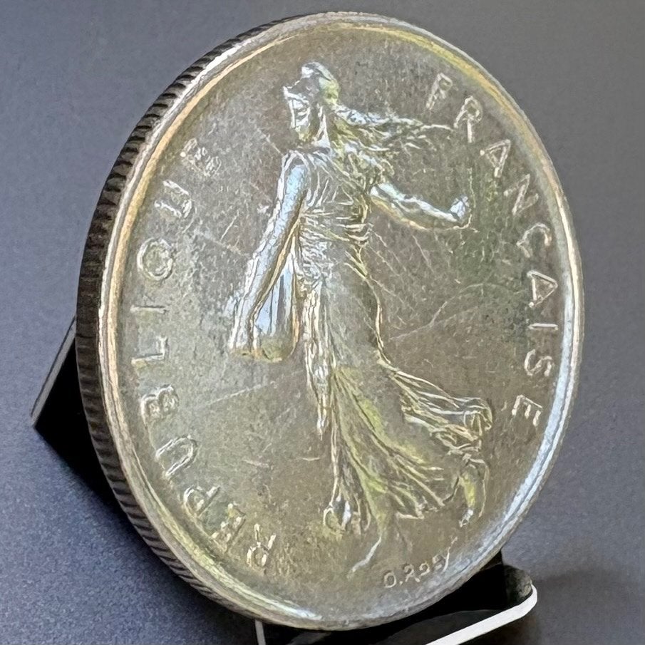 Frans - 5 Francs - 1972 – La Semeuse' Ontwerp O. Roty, Postzegels en Munten, Verzenden, Frankrijk, Losse munt